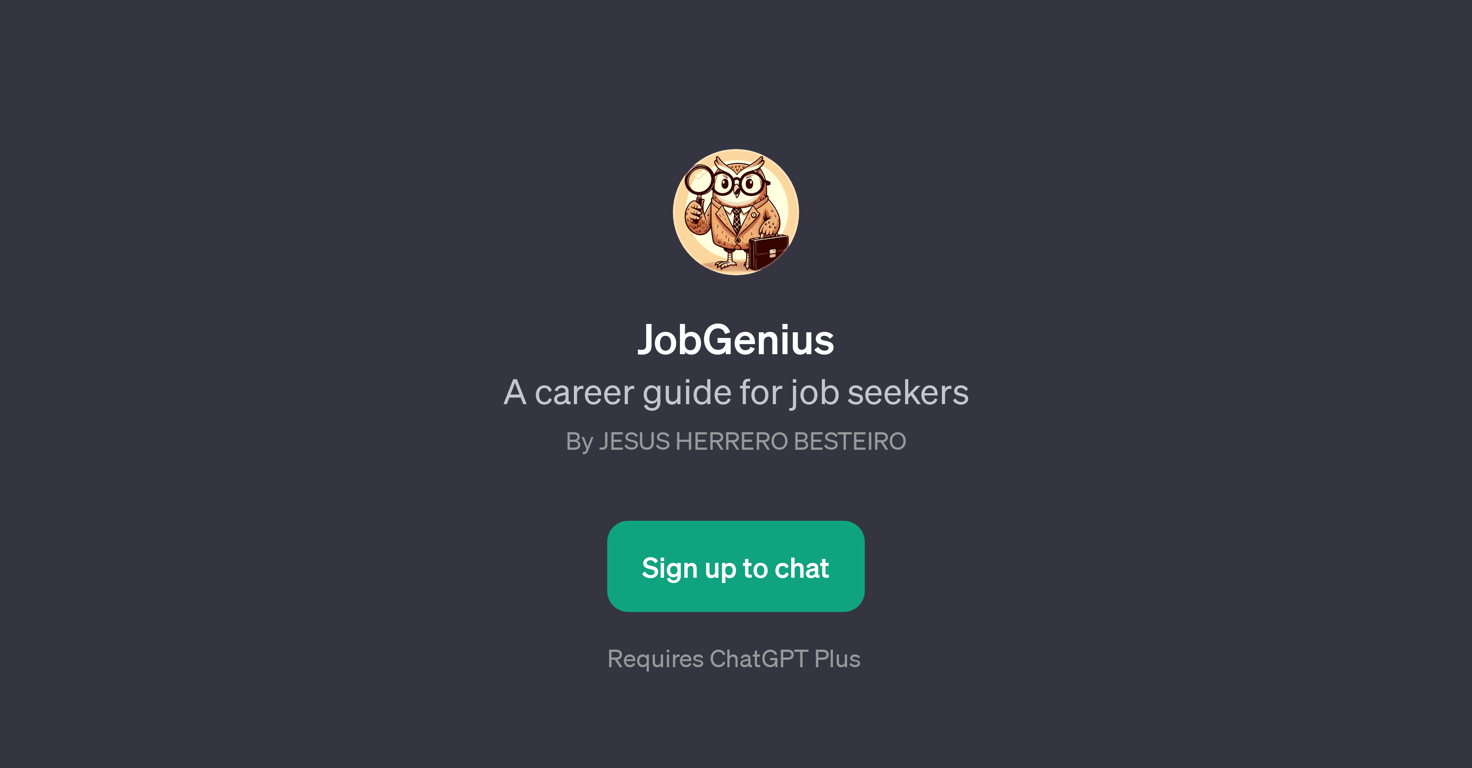 JobGenius website