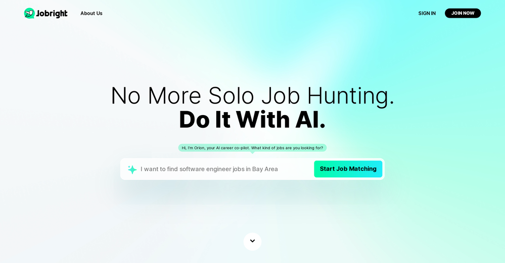 Jobright website
