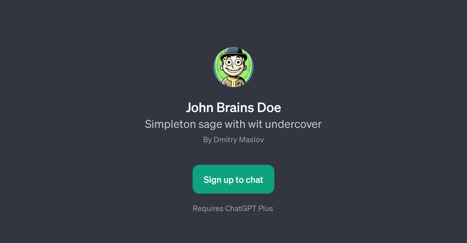 John Brains Doe website