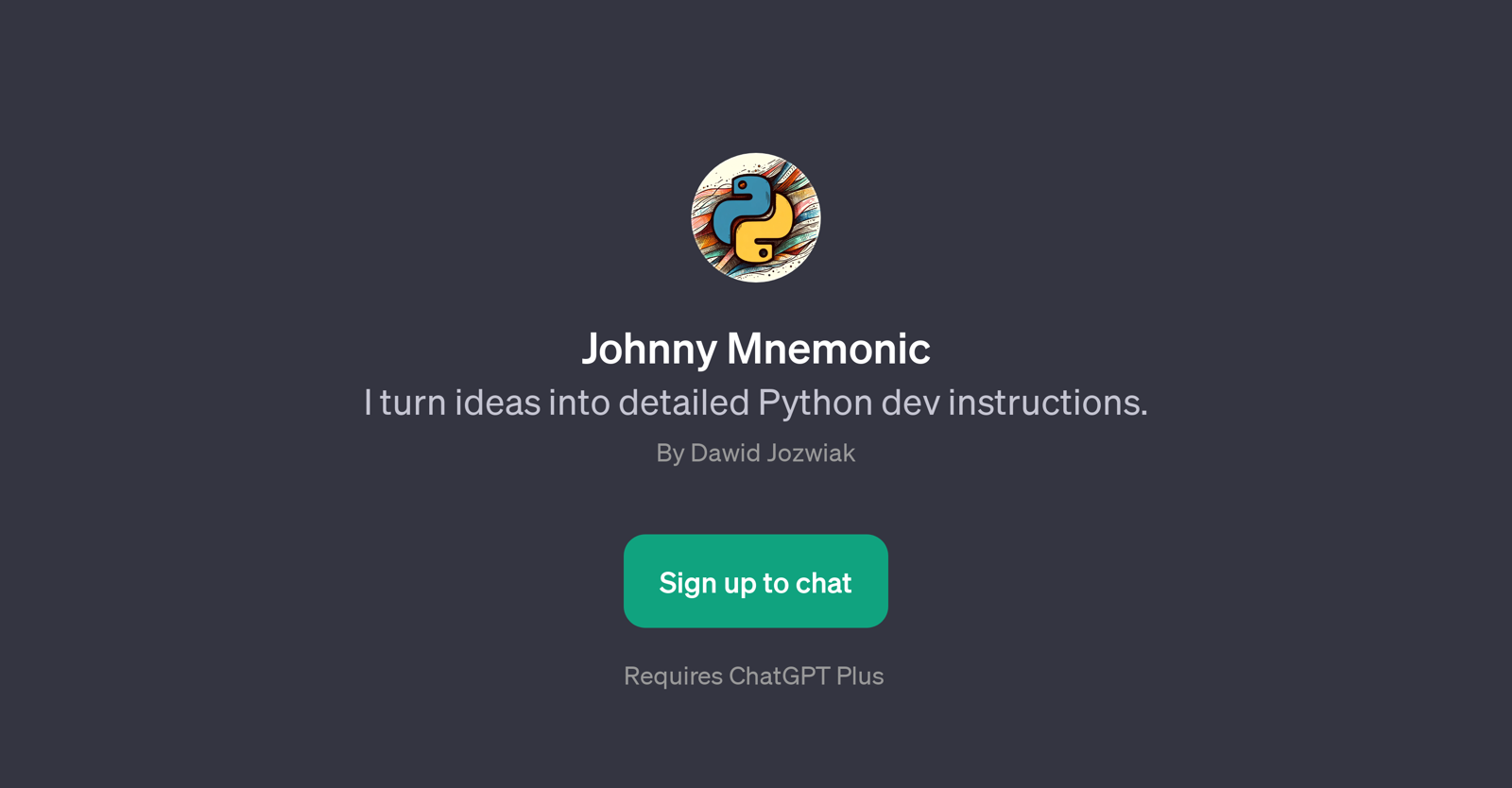 Johnny Mnemonic website