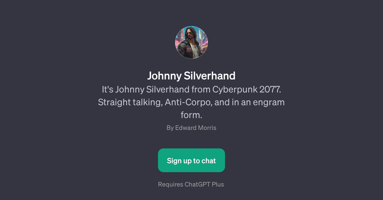 Johnny Silverhand website
