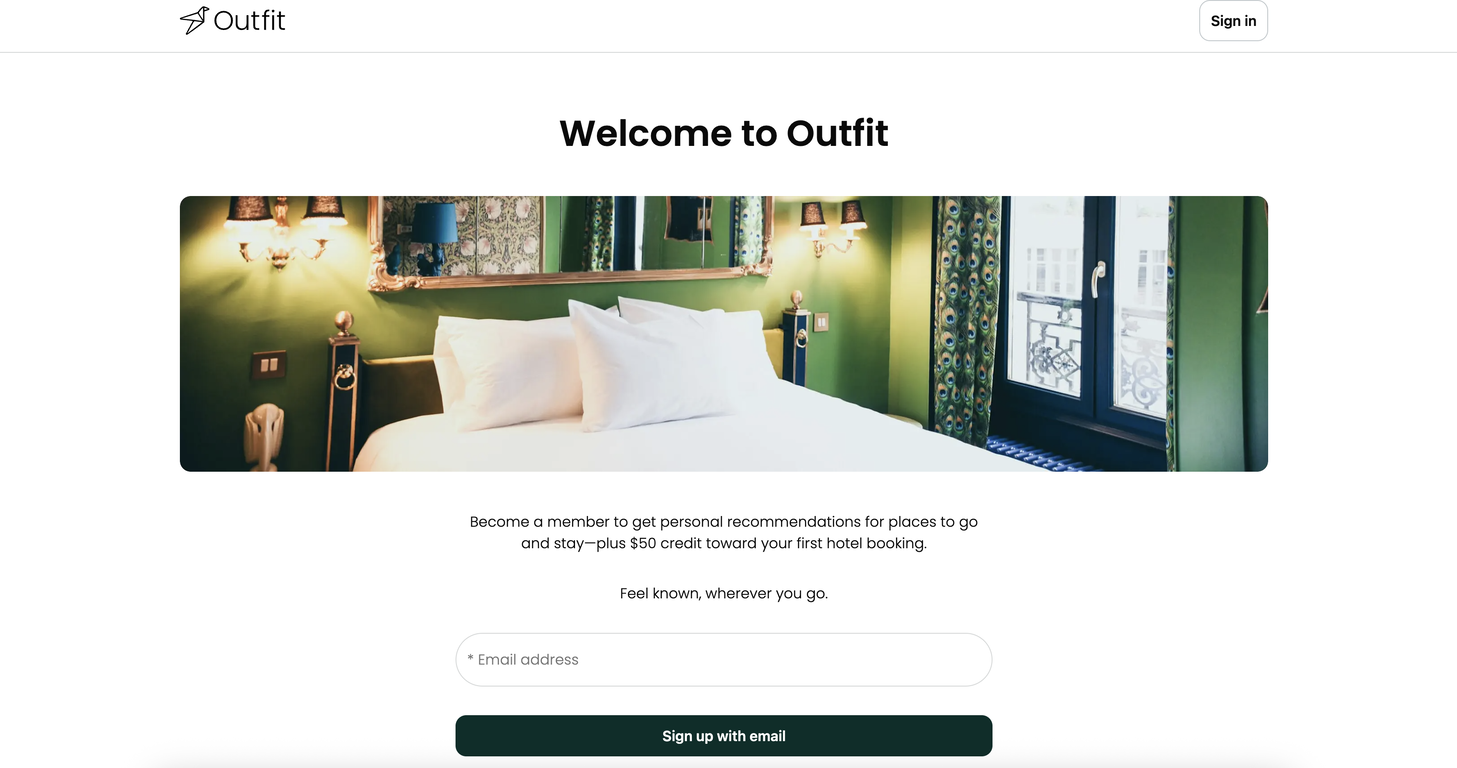 Outfit website