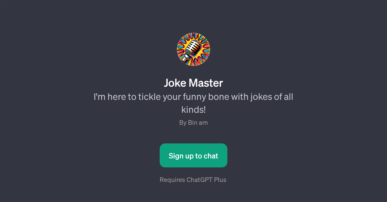 Joke Master website