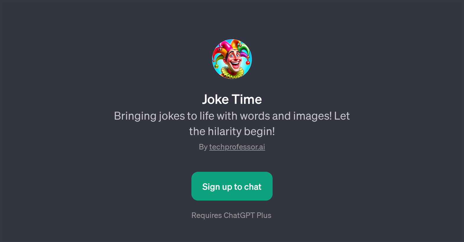 Joke Time website