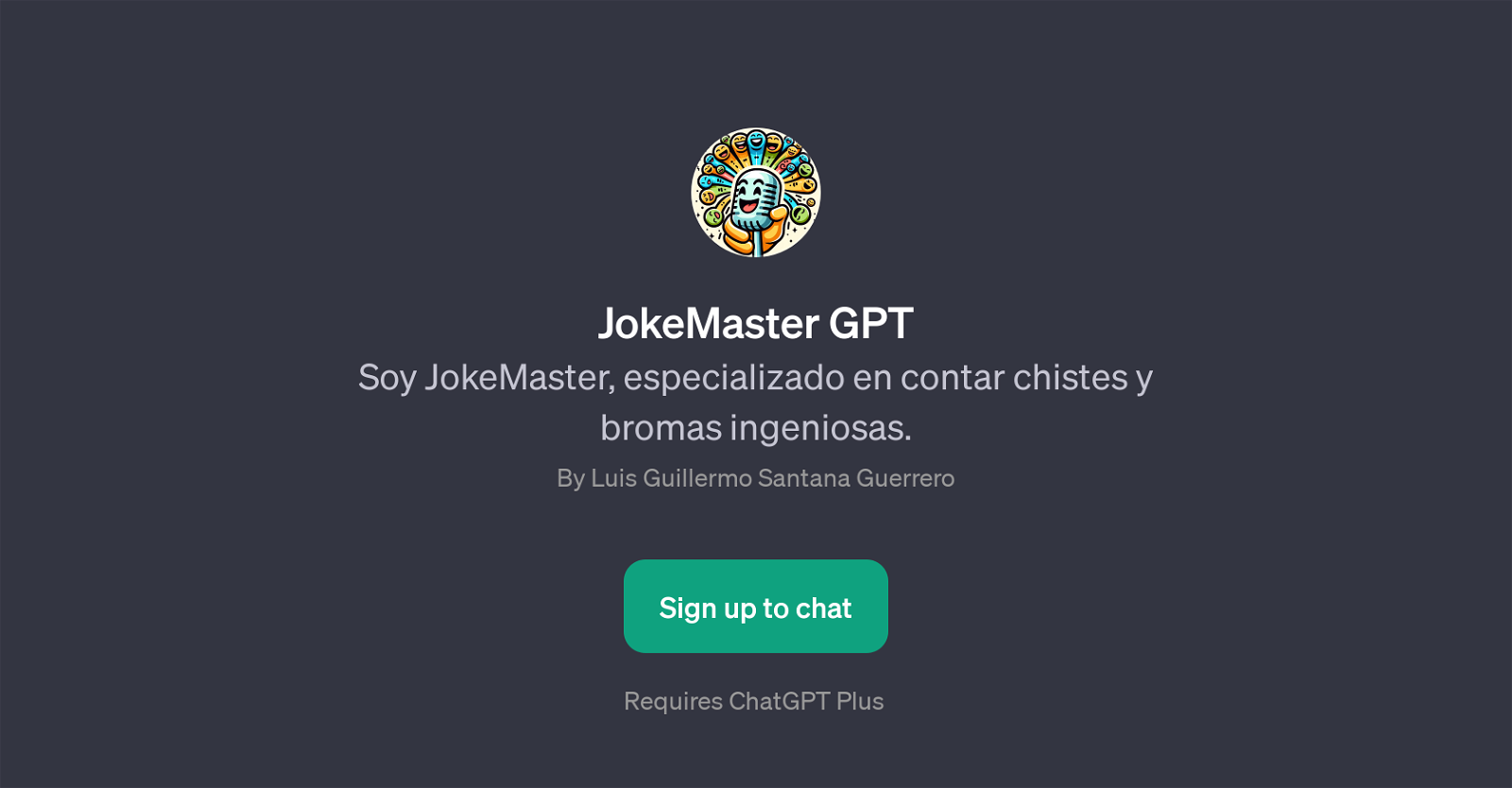 JokeMaster GPT website