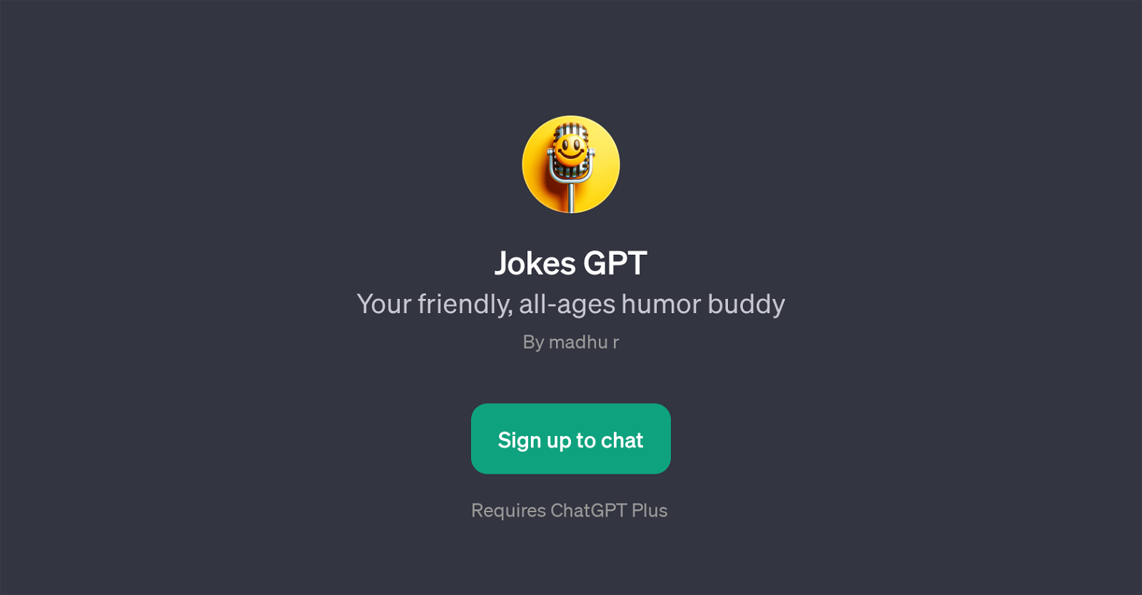 Jokes GPT website