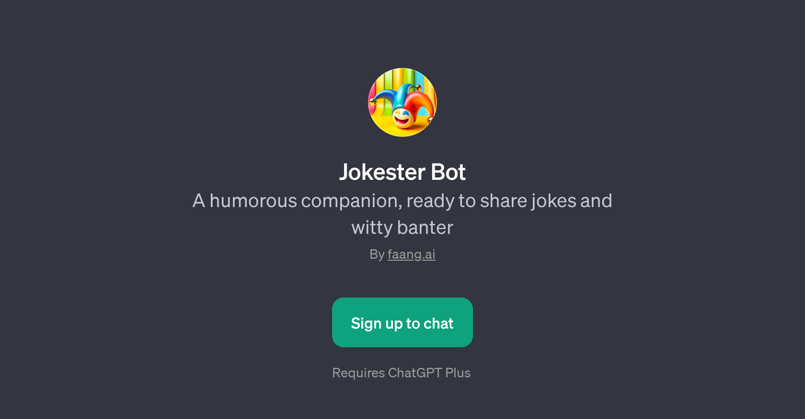 Jokester Bot website