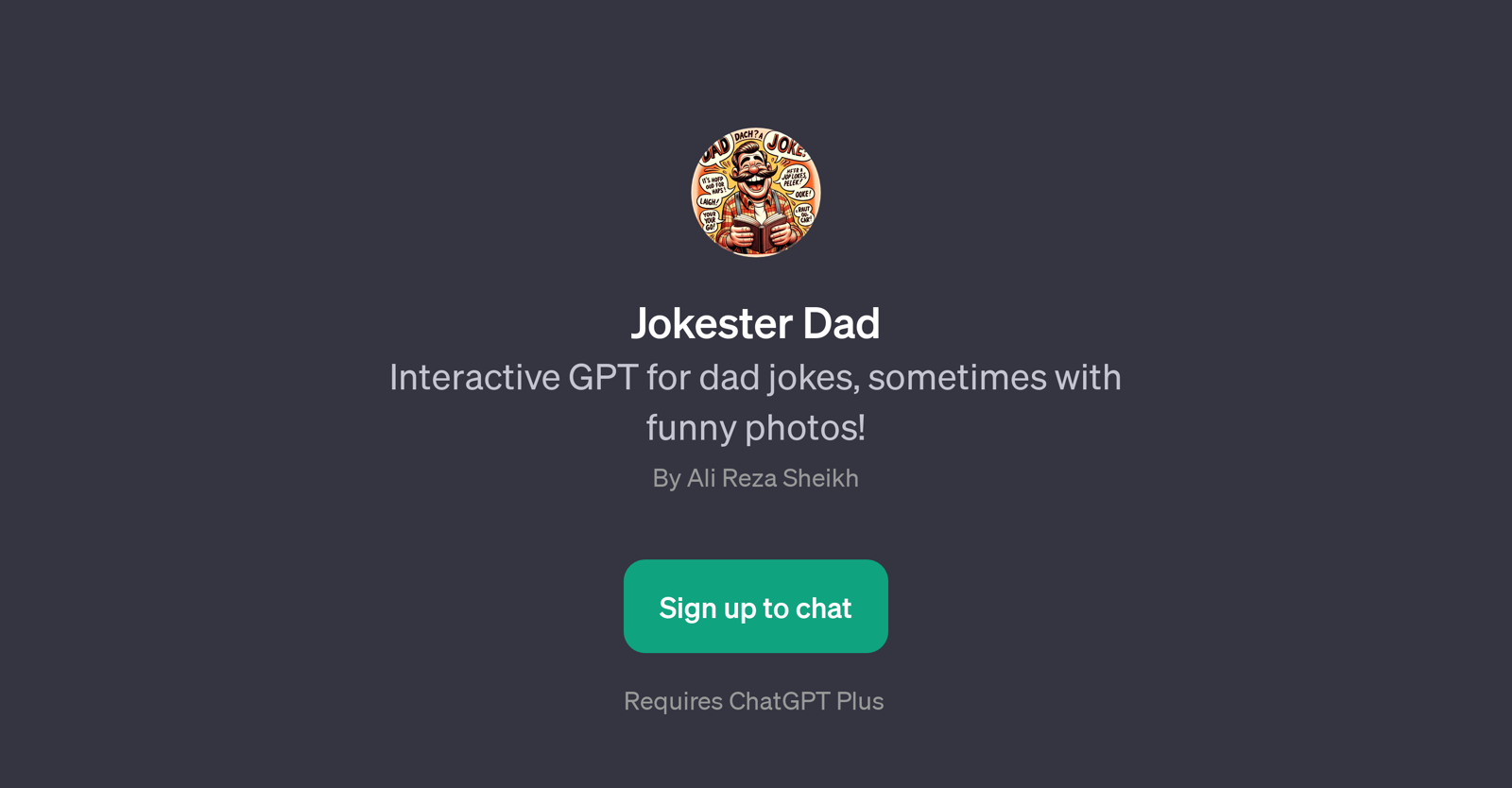 Jokester Dad website
