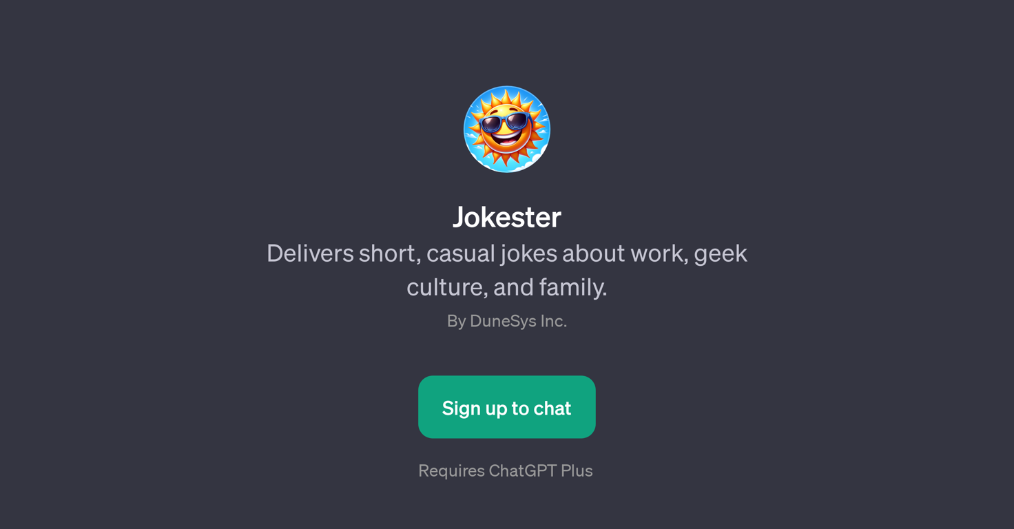 Jokester website
