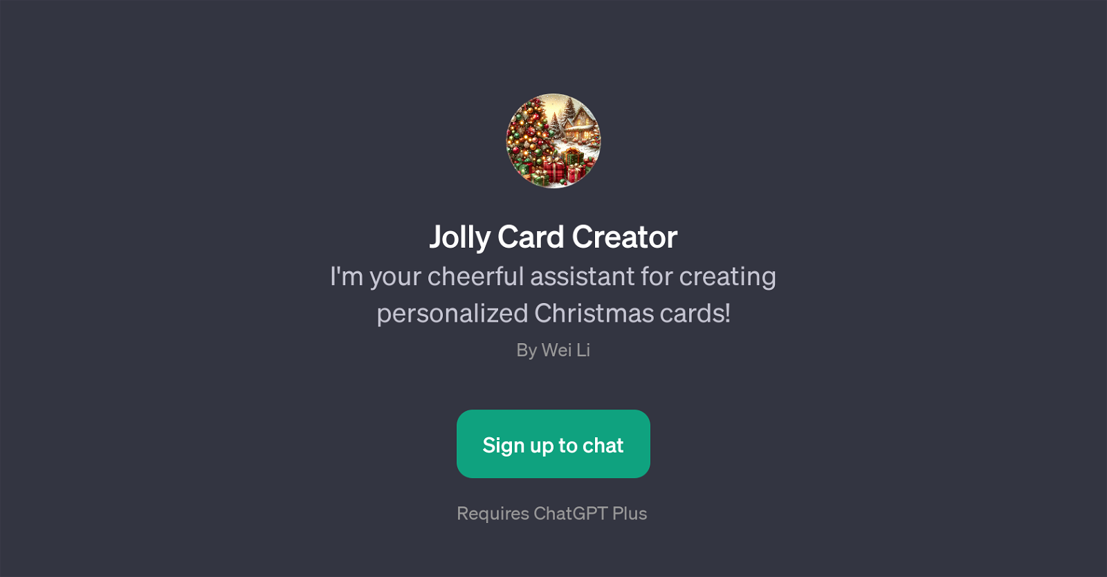 Jolly Card Creator website