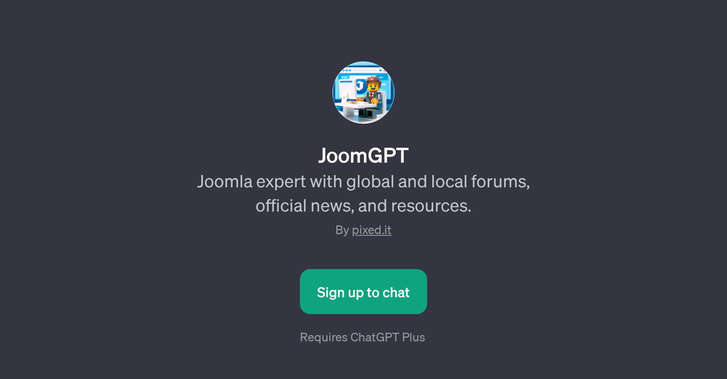 JoomGPT website