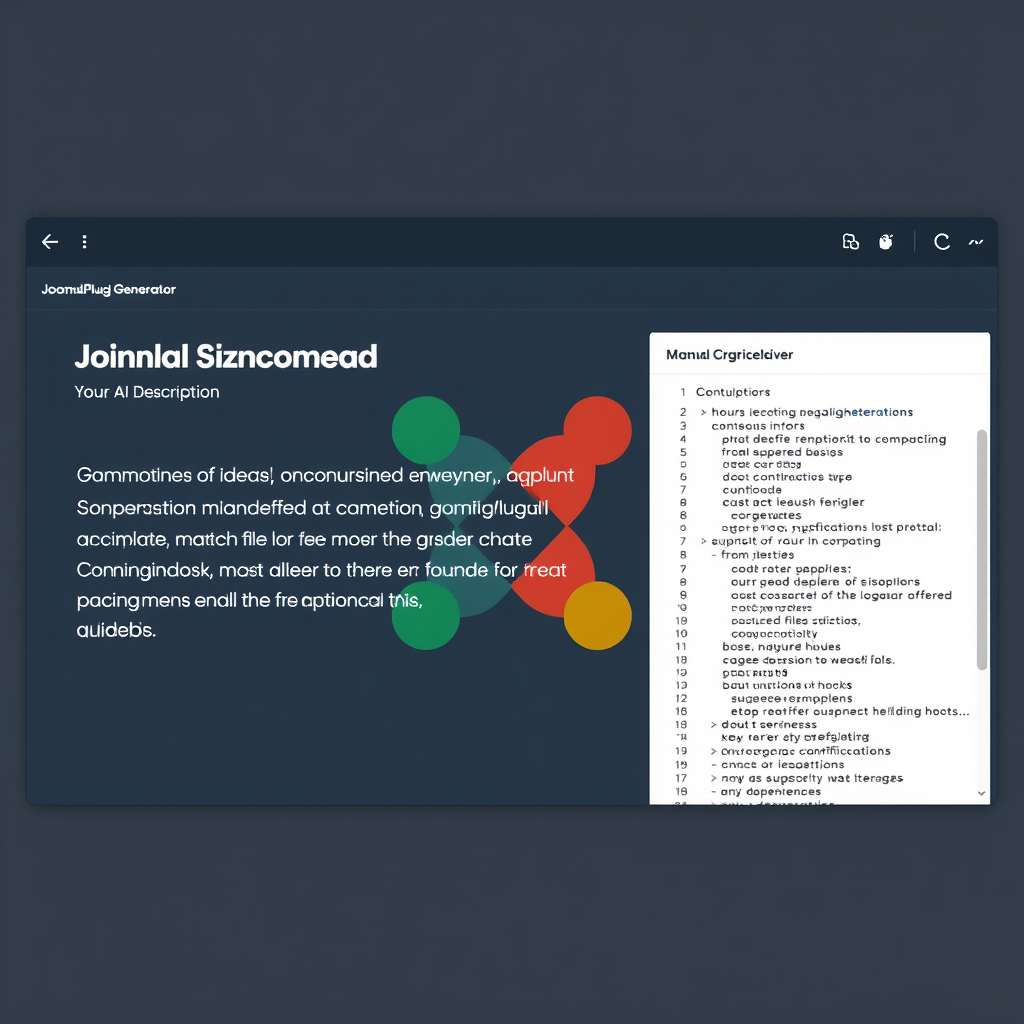 Joomla Plugin Generator - Free AI Tool | TAAFT