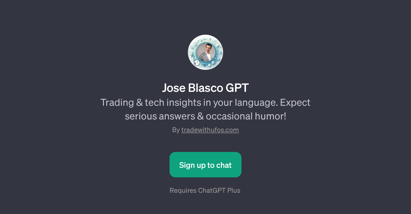 Jose Blasco GPT website