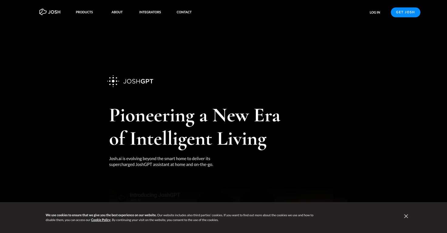 JoshGPT website