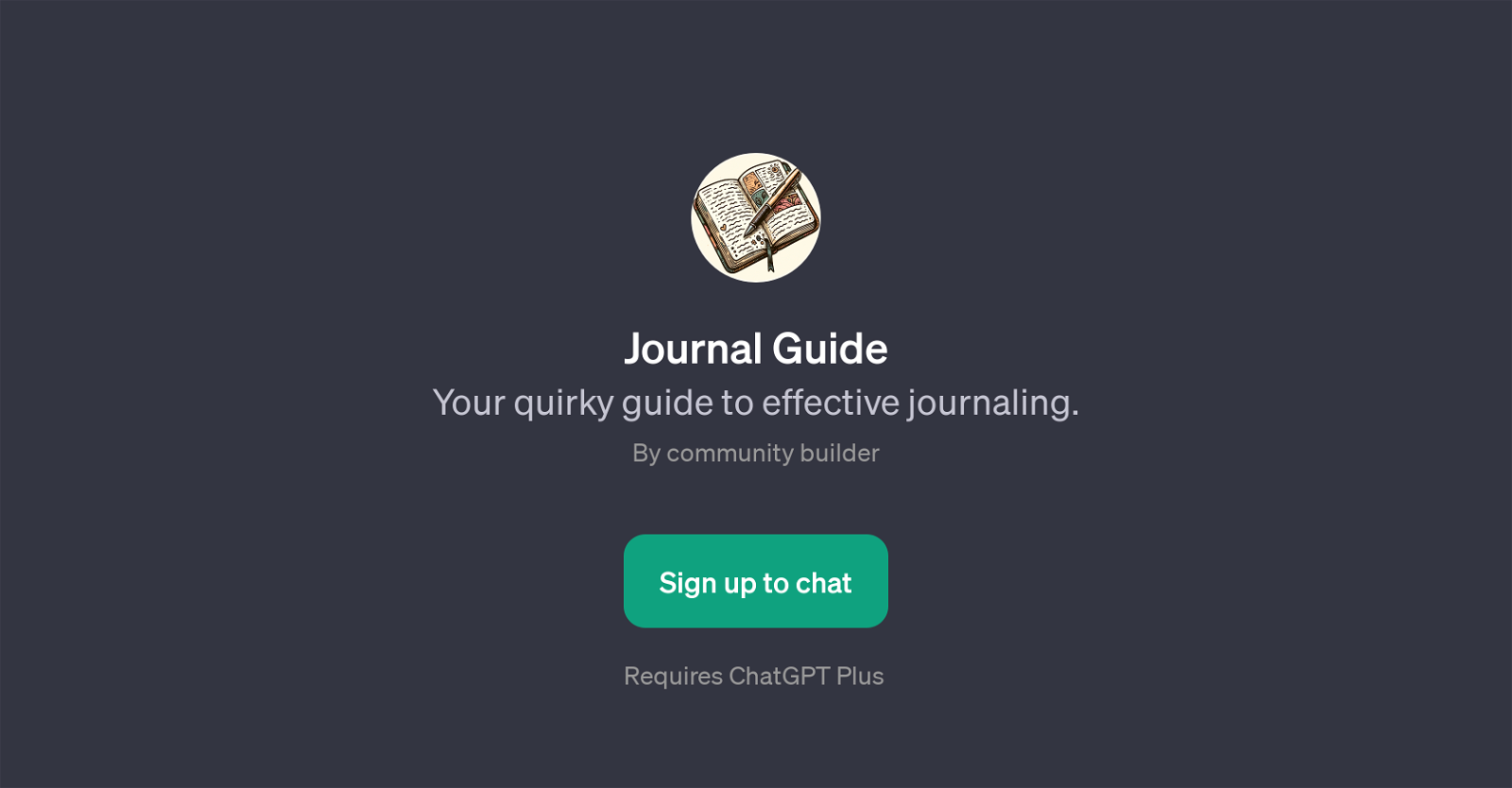 Journal Guide website