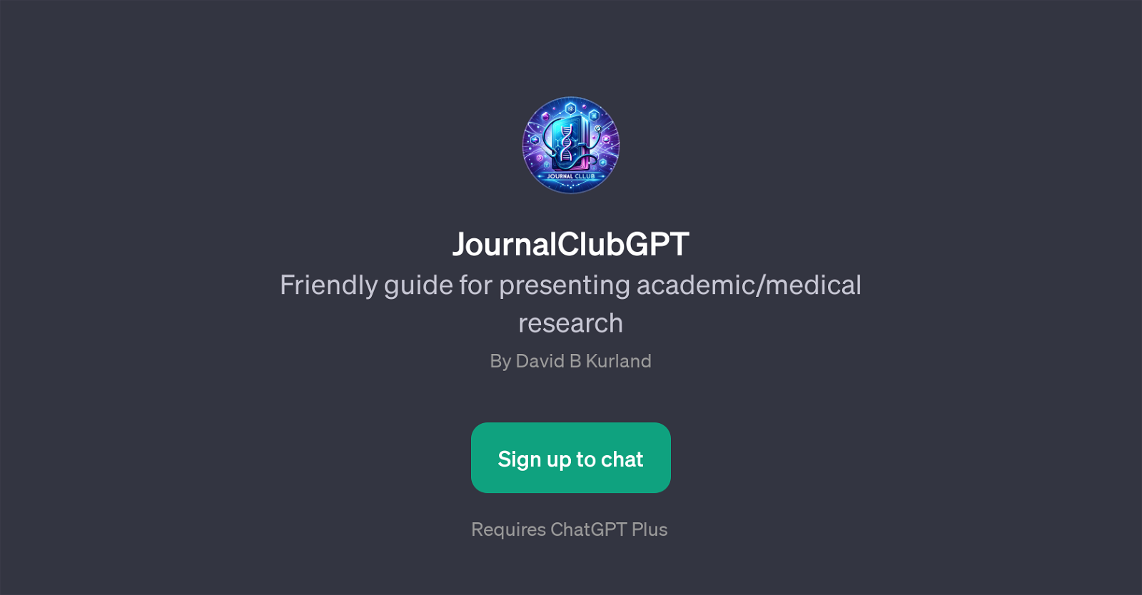 JournalClubGPT website