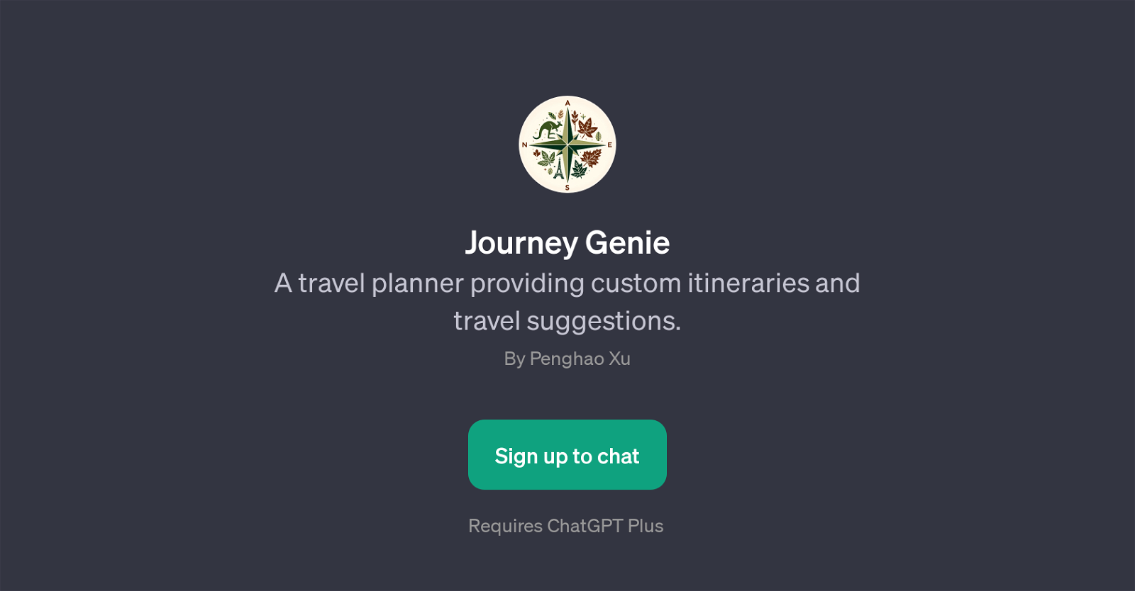 Journey Genie website