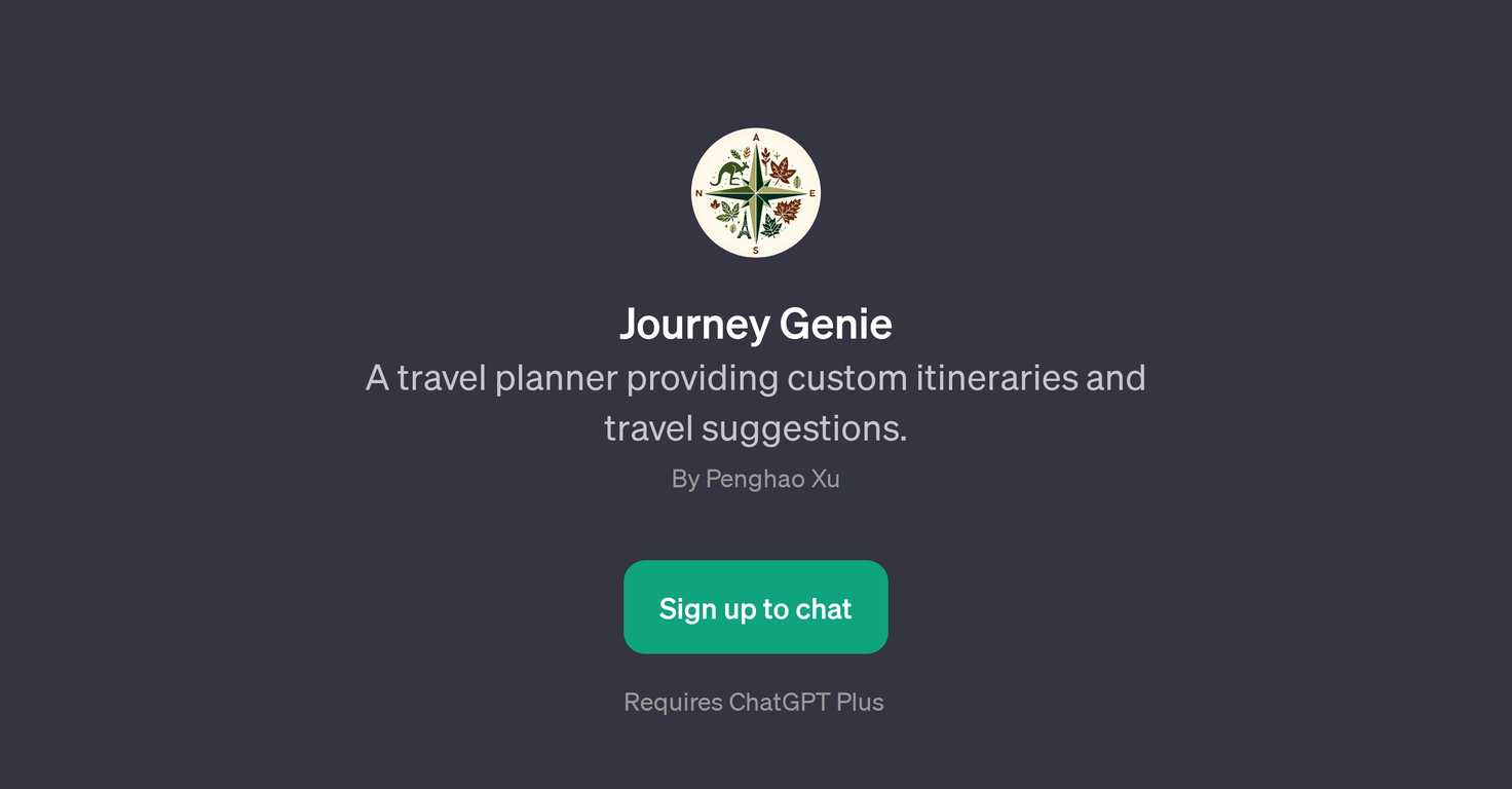 Journey Genie website