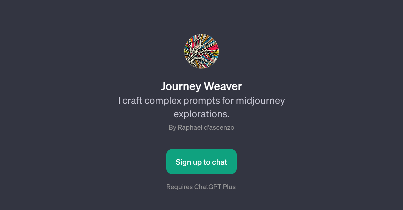 Journey Weaver website
