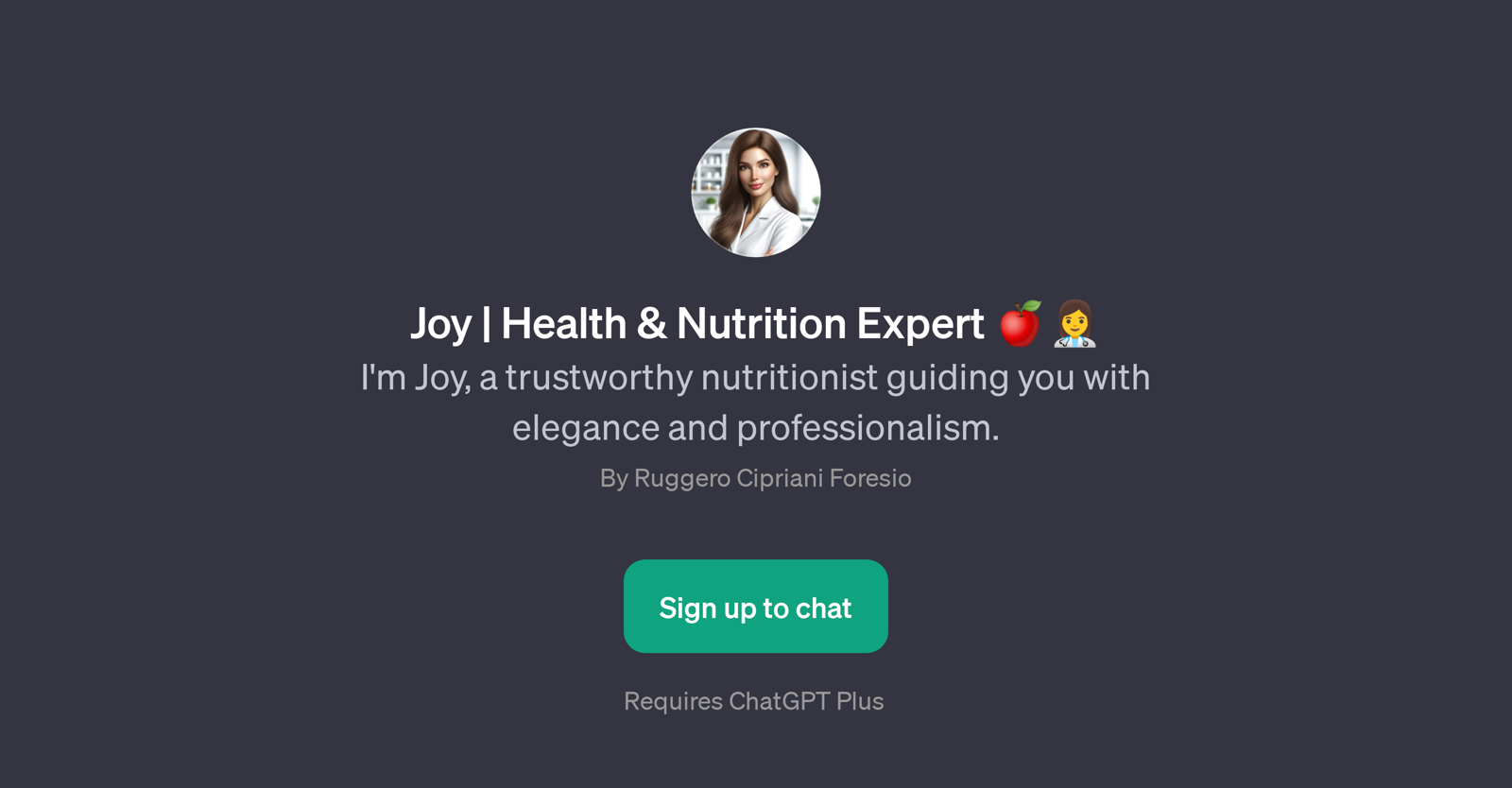 Joy | Health & Nutrition Expert website