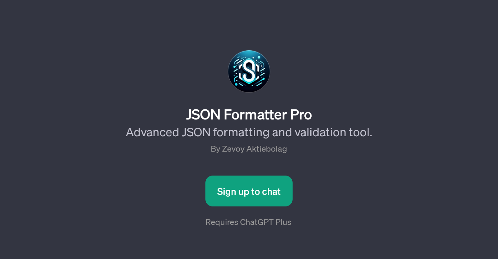 JSON Formatter Pro website