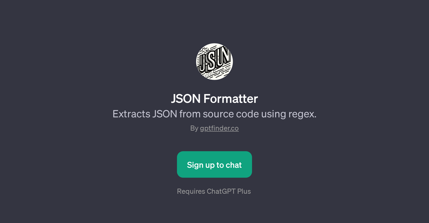 JSON Formatter website