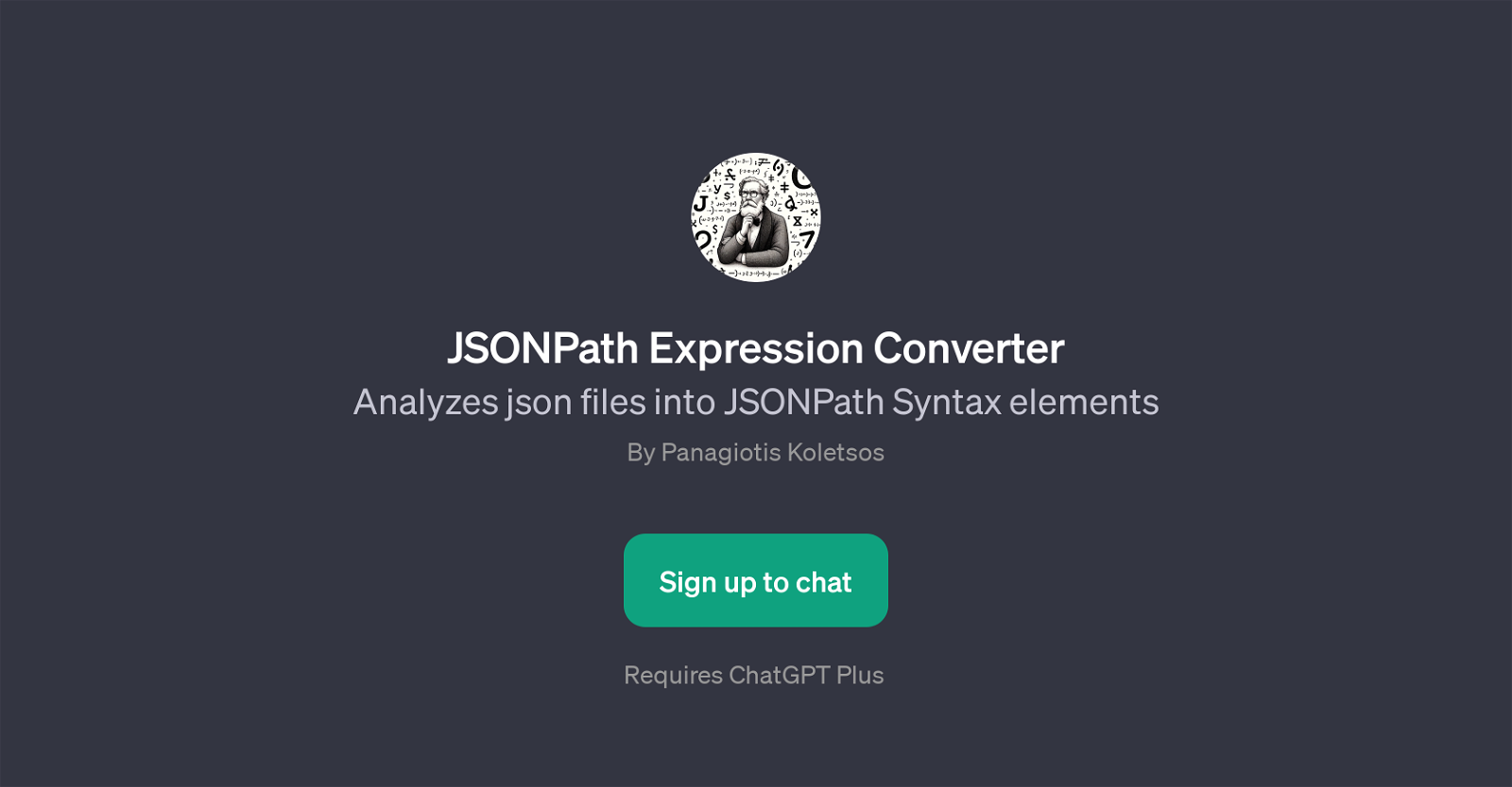 JSONPath Expression Converter website