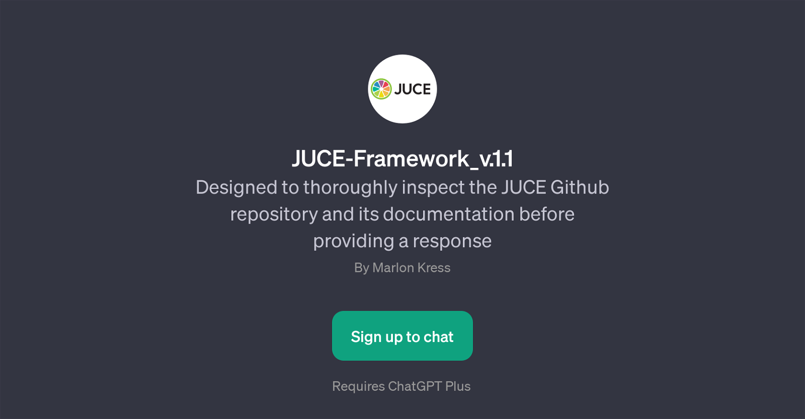 JUCE-Framework_v.1.1 website