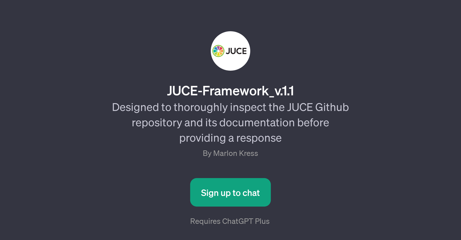 JUCE-Framework_v.1.1 website