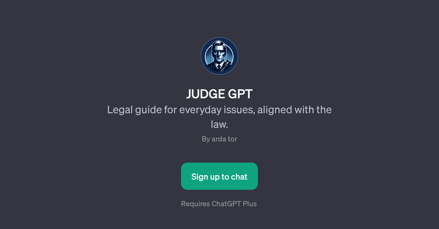 JUDGE GPT website