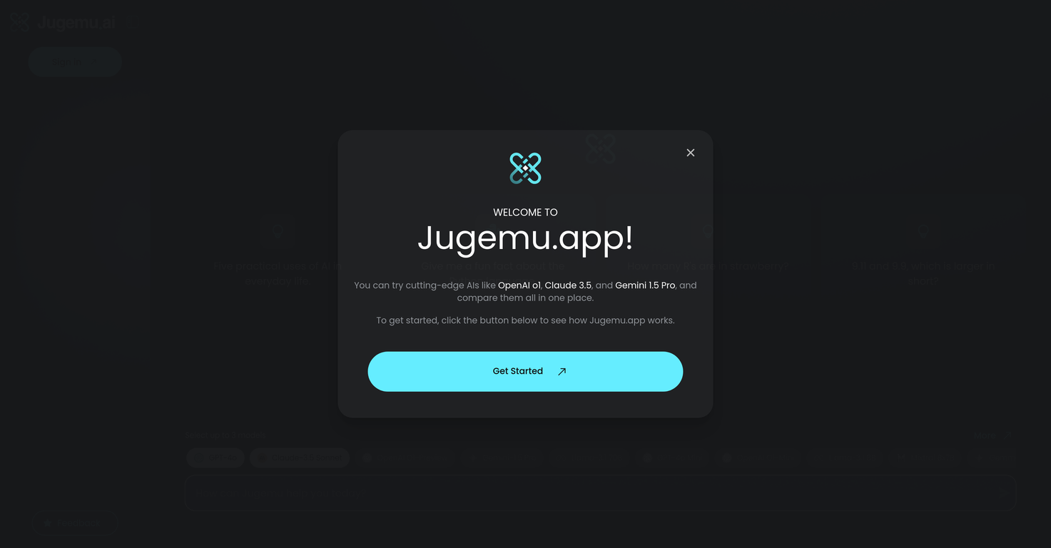 Jugemu.app website