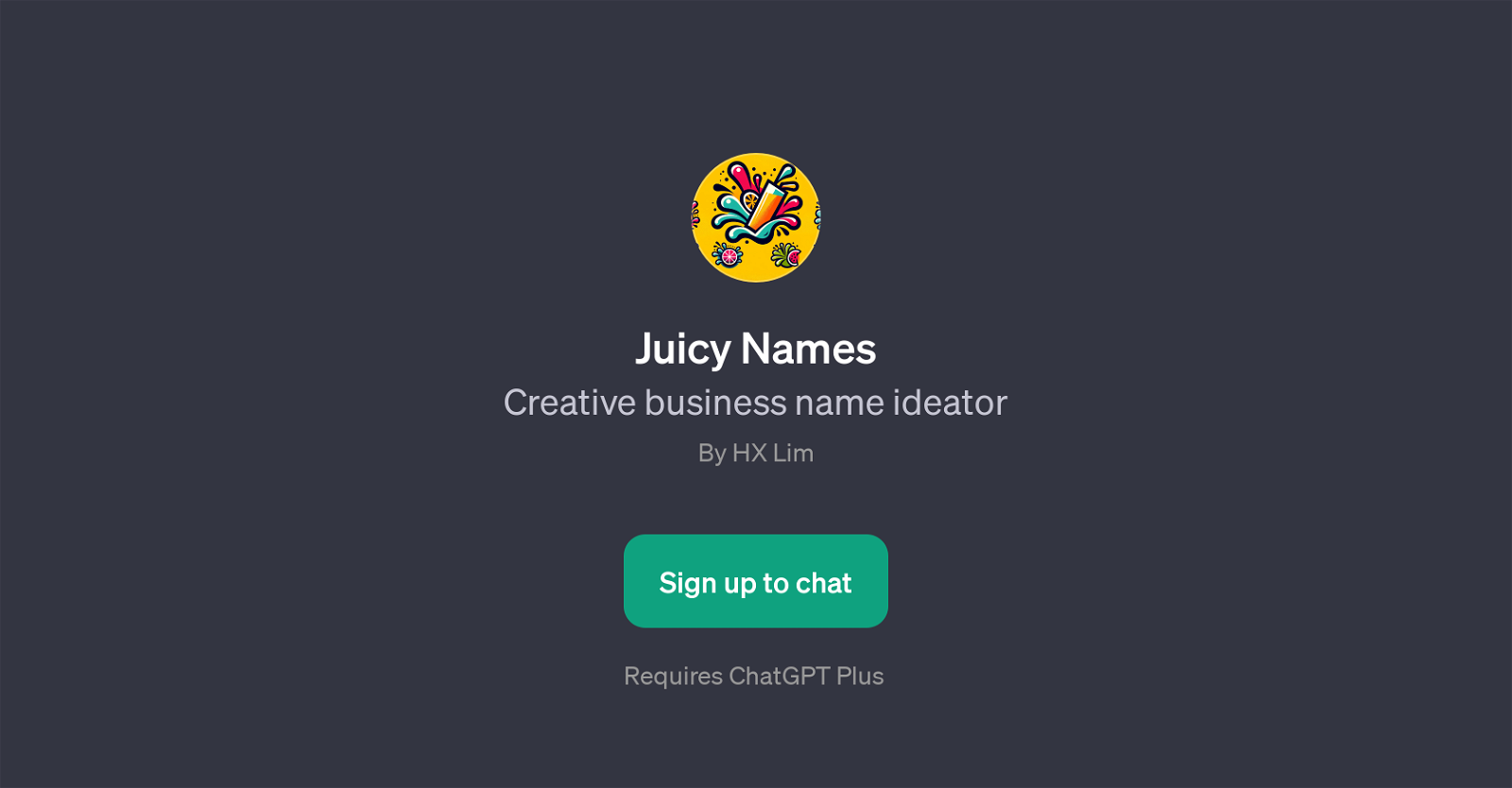 Juicy Names website