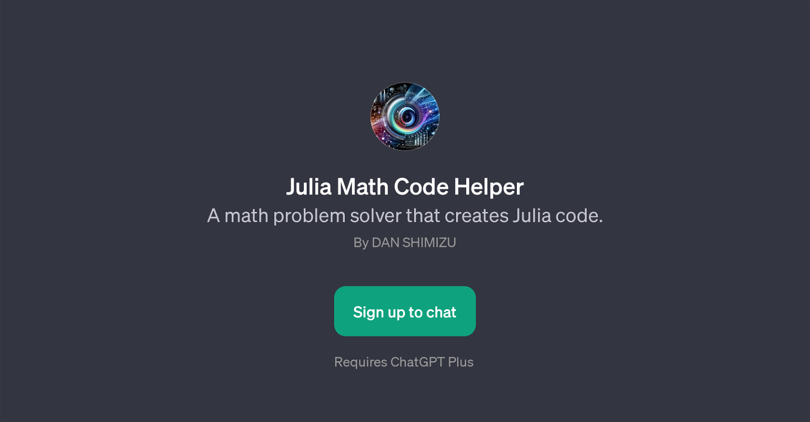 Julia Math Code Helper website