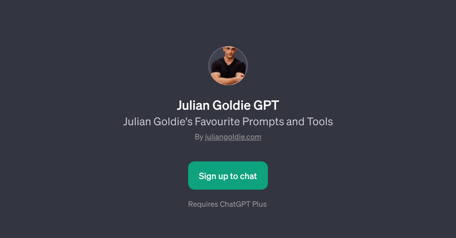 Julian Goldie GPT website