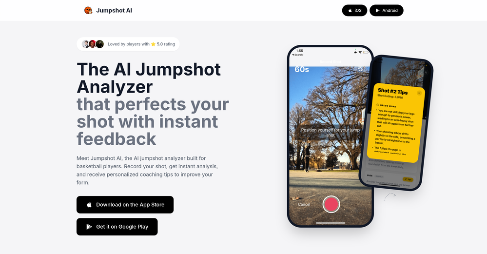 Jumpshot AI website