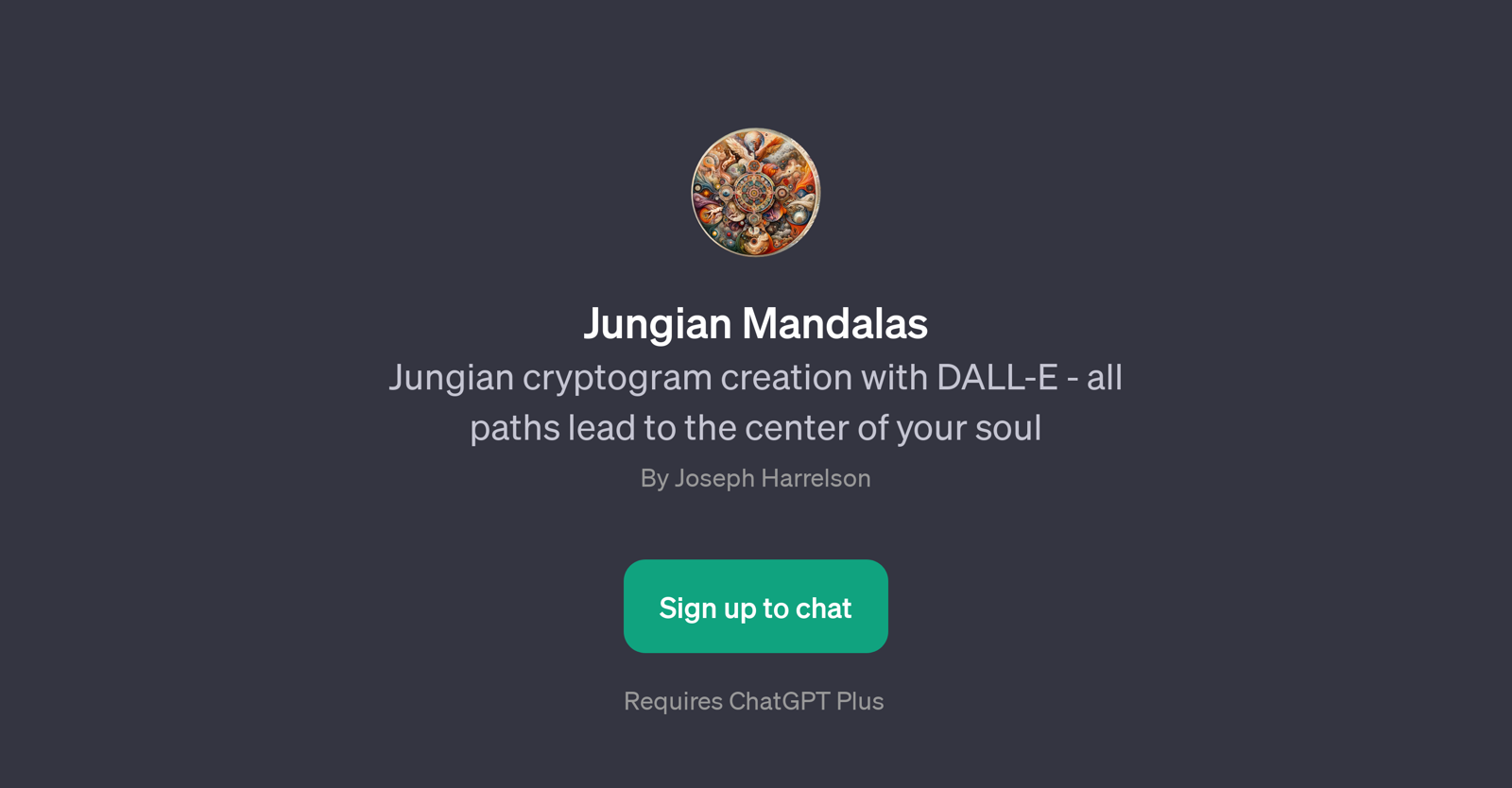 Jungian Mandalas website