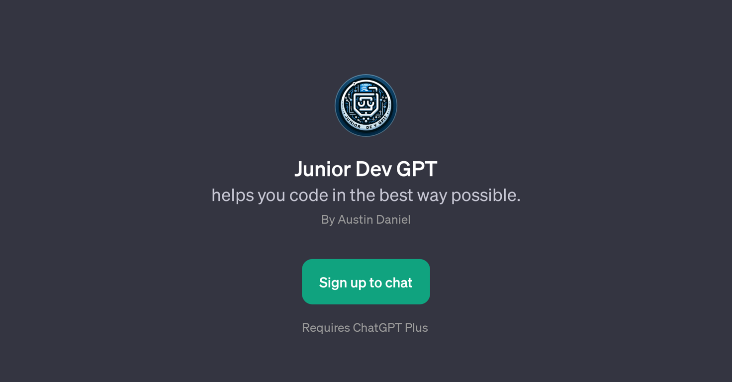 Junior Dev GPT website