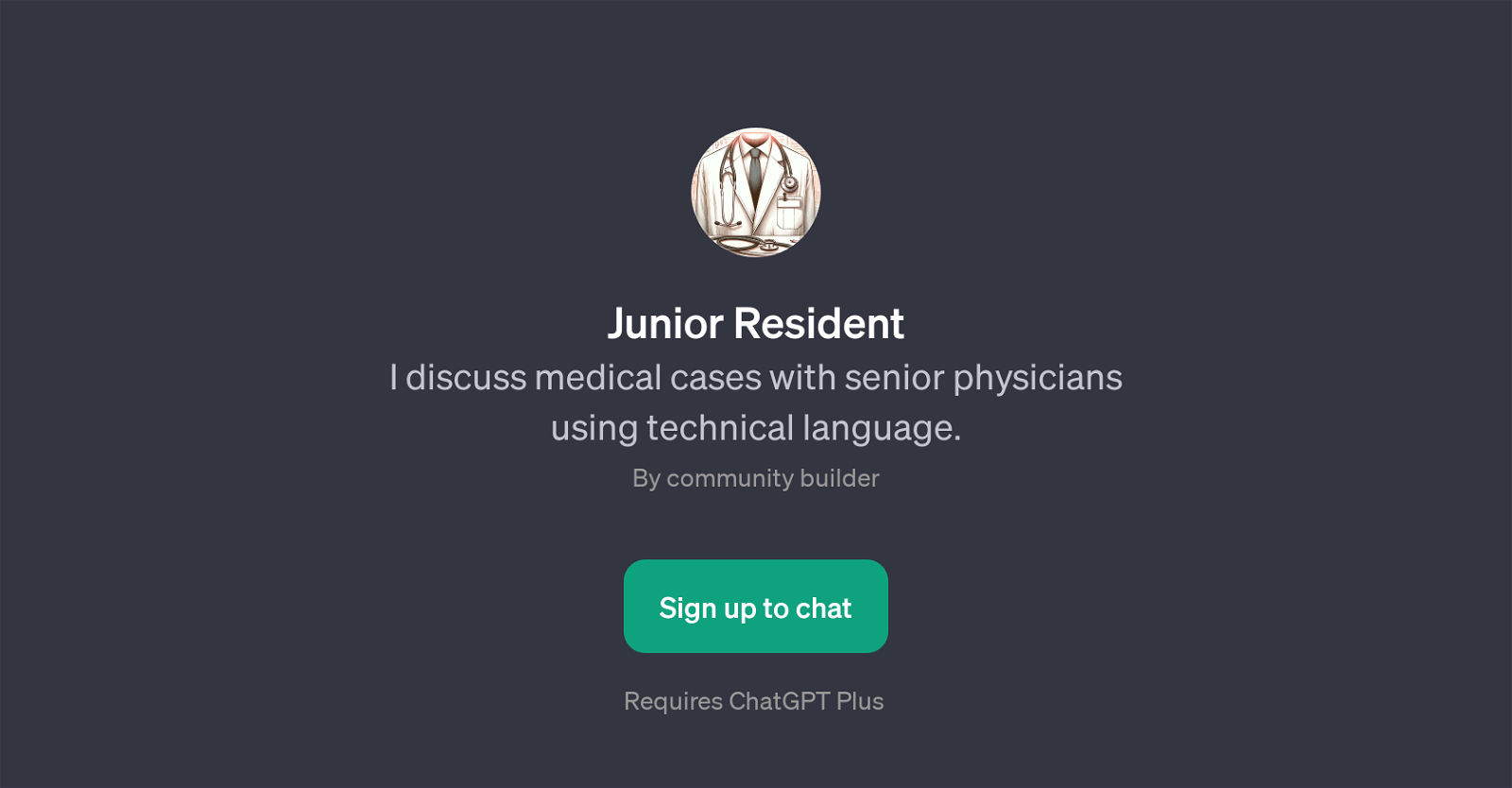 Junior Resident website