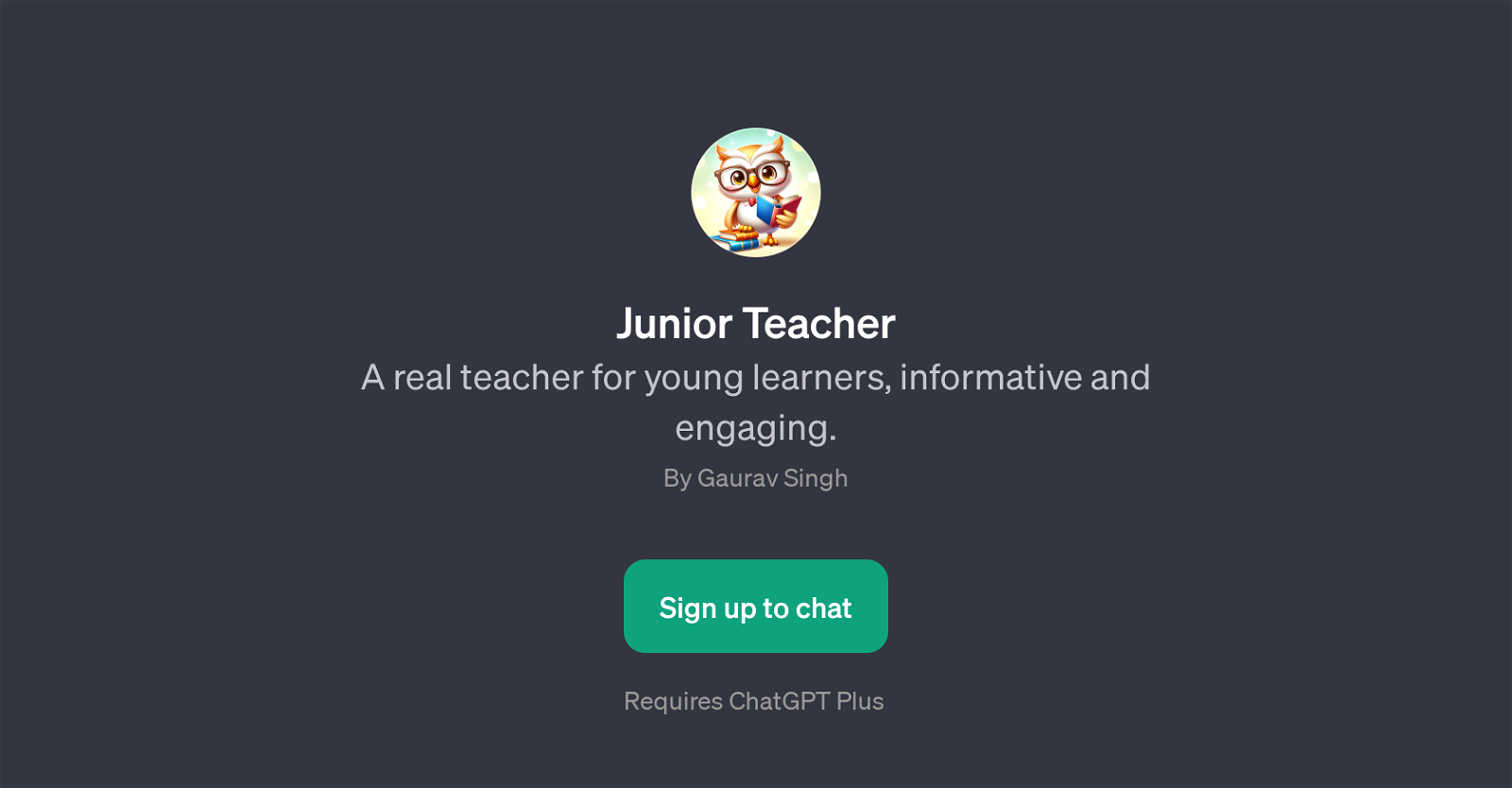 Junior Teacher website