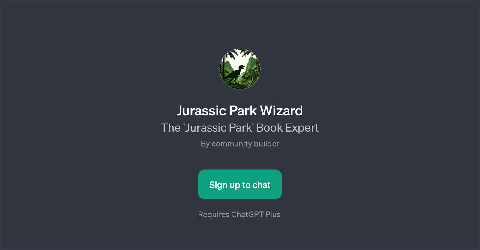 Jurassic Park Wizard website