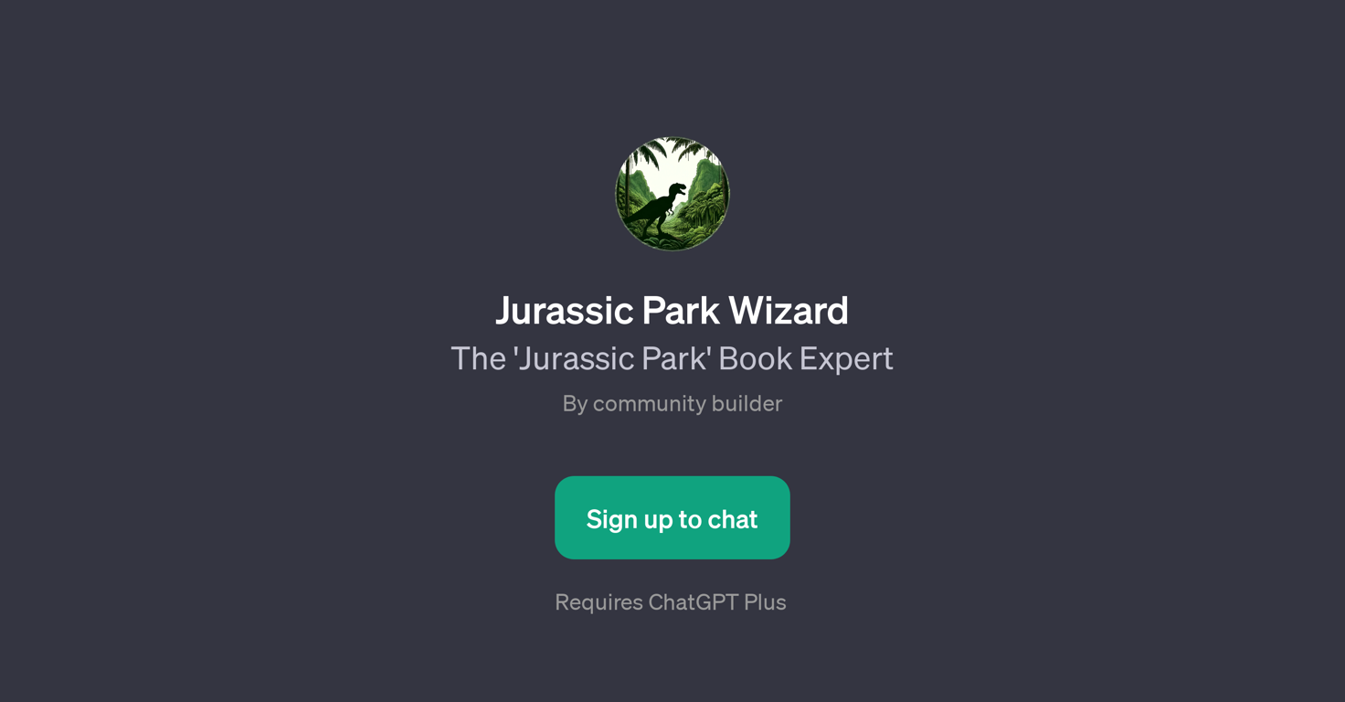 Jurassic Park Wizard website