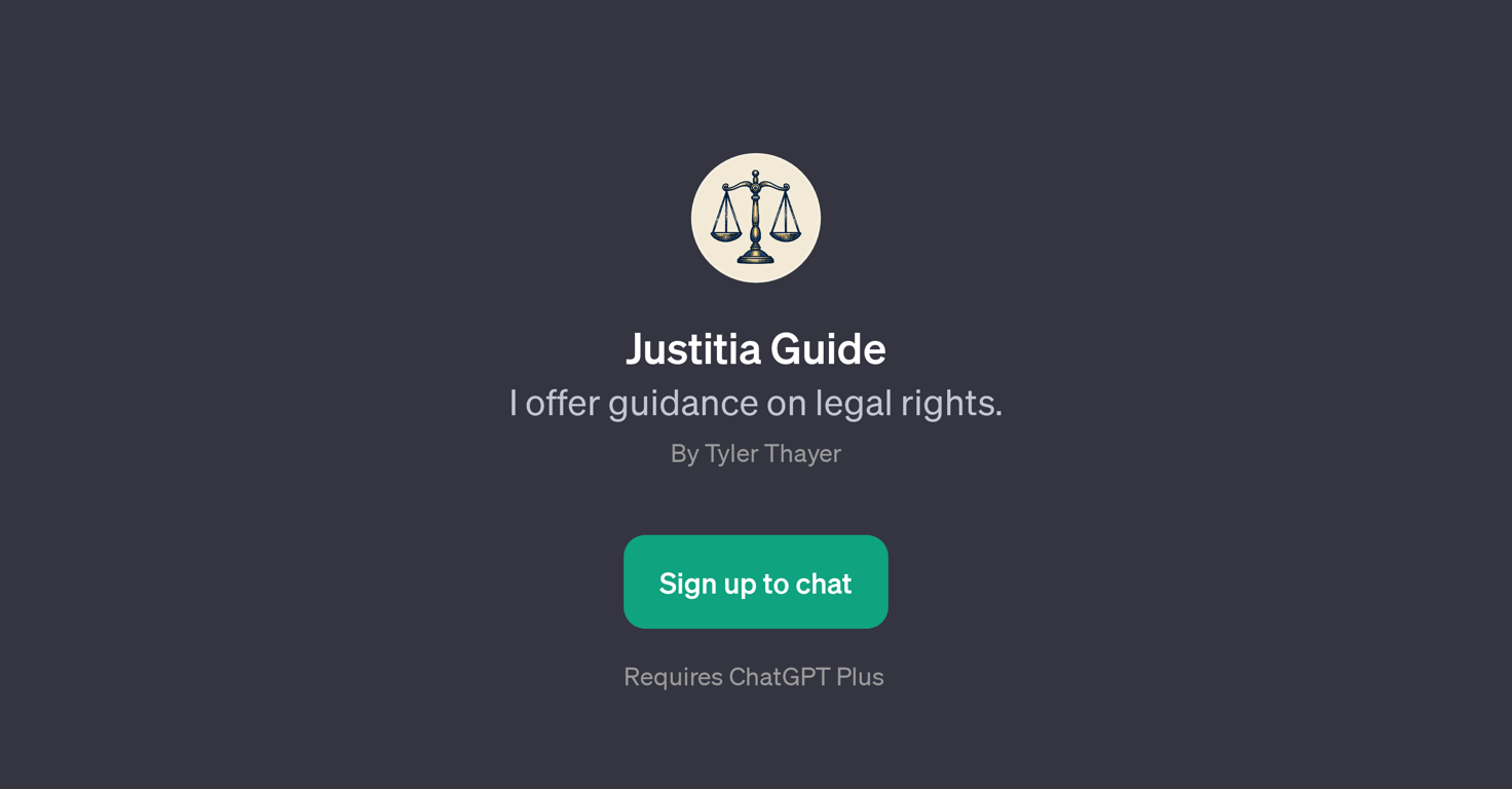 Justitia Guide website