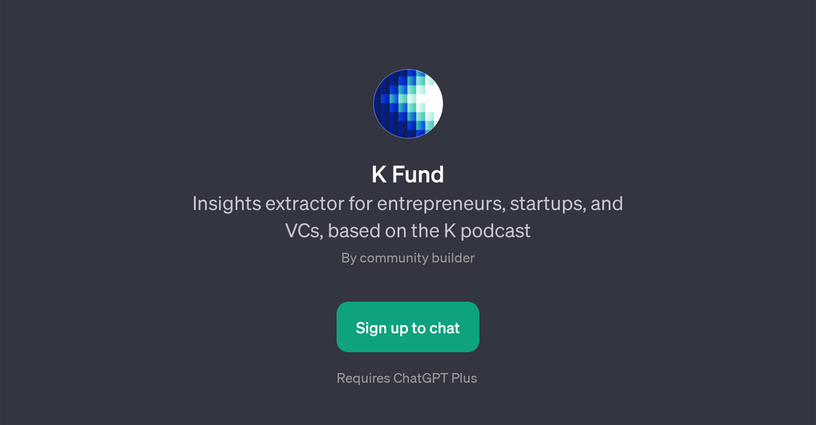 K Fund website