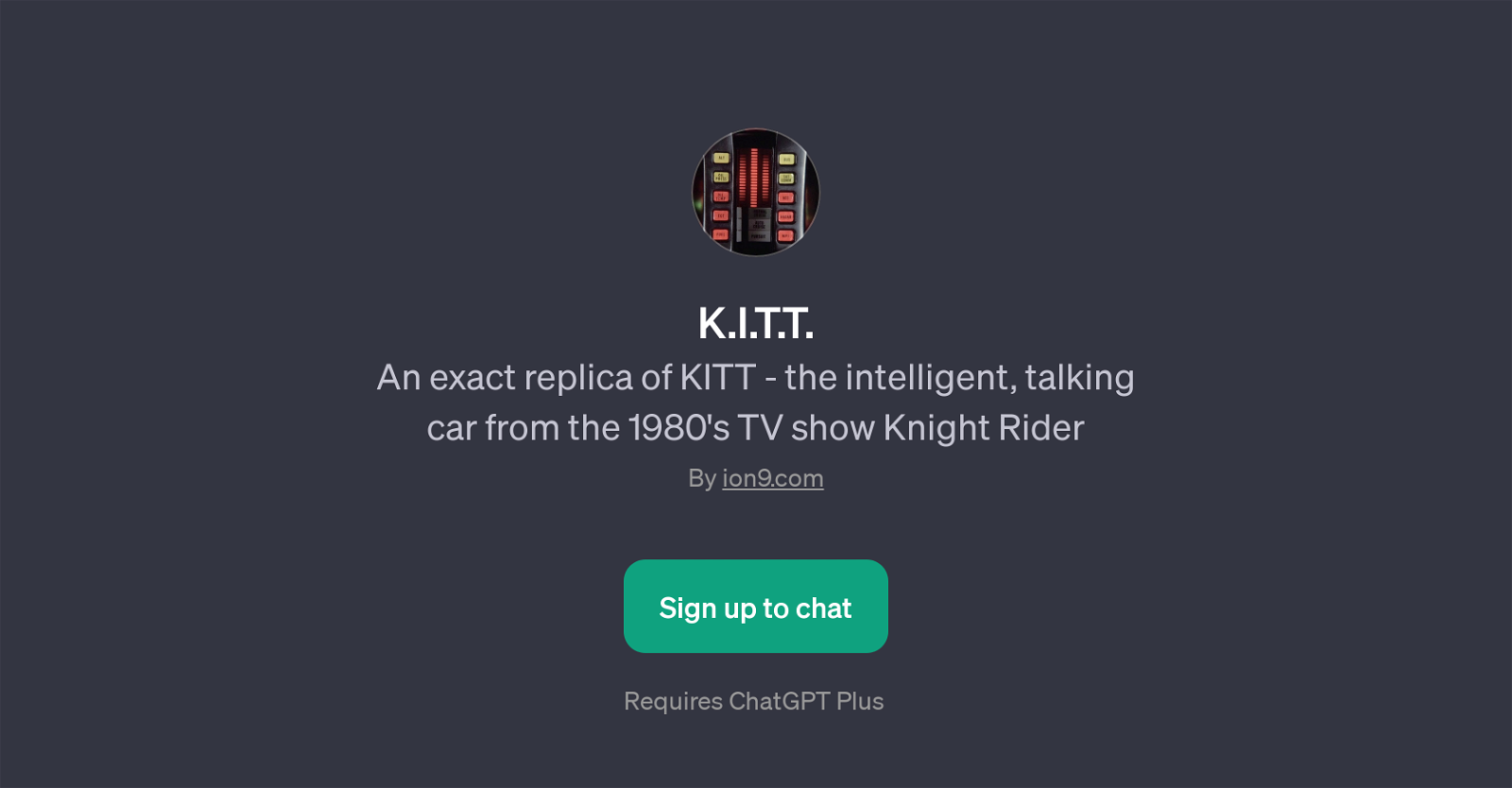 K.I.T.T. website