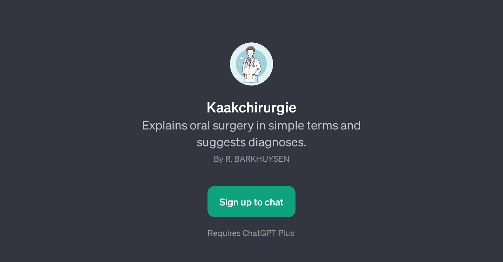 Kaakchirurgie website