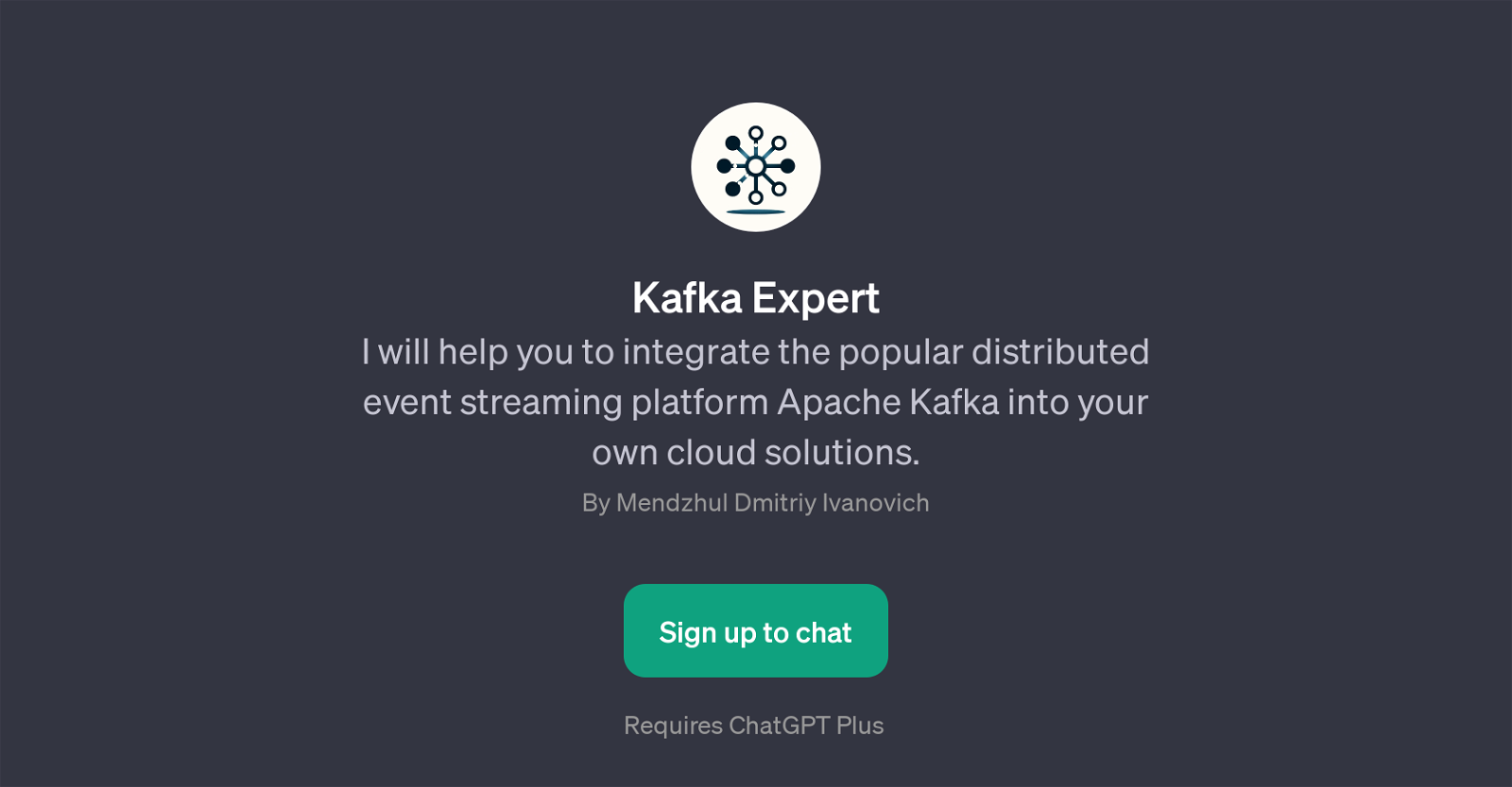 Kafka Expert website