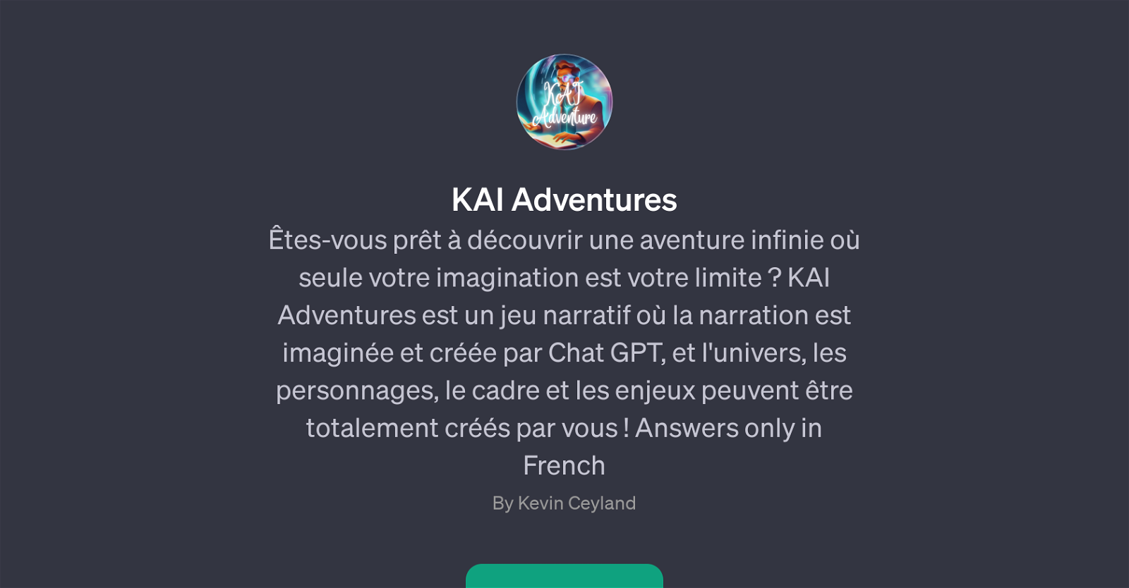 KAI Adventures website