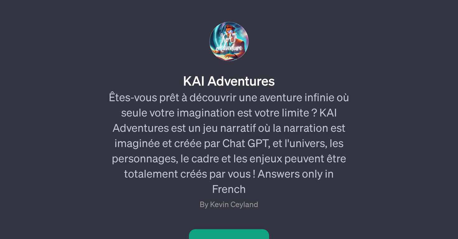 KAI Adventures website