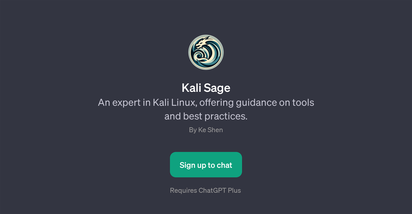 Kali Sage website