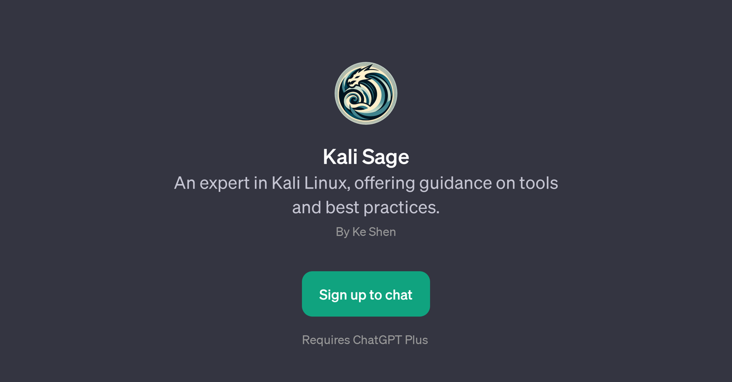Kali Sage website